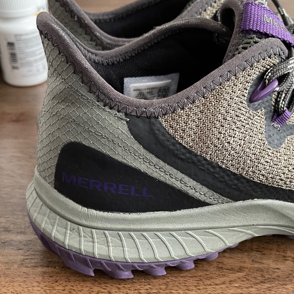 Merrell Women's Sneakers in Green and Purple - Picture 4 of 8